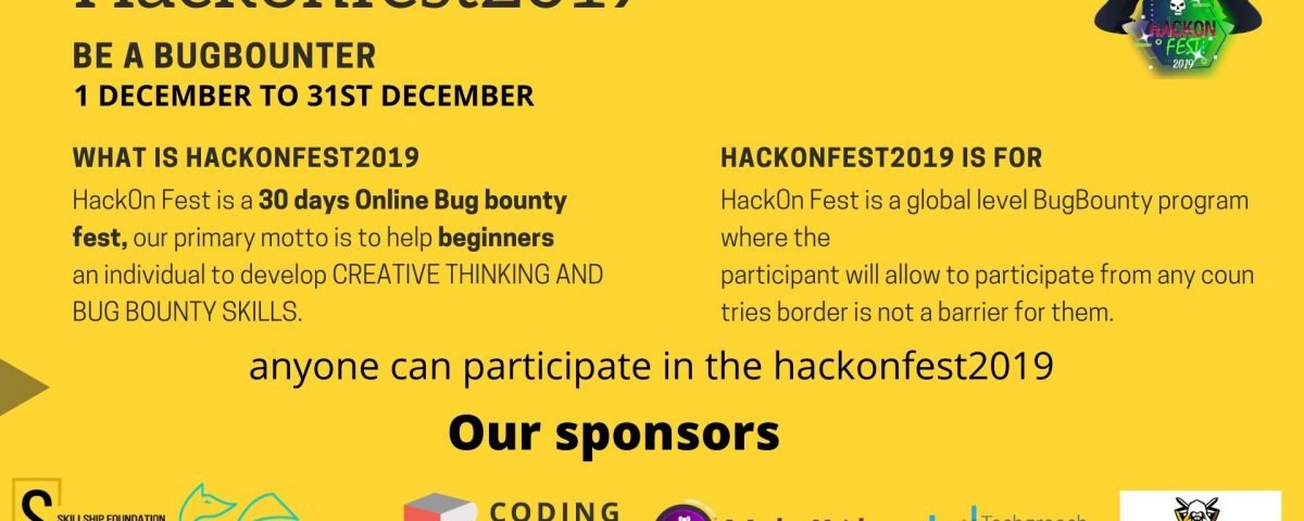 hackonfest2019
